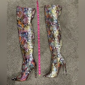Steve Madden thigh high boots!